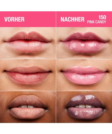  Manhattan Manhattan Volume Up Glassy Gloss - Lip Gloss - Moisturizing formula and volumizing effect - Fb. 150 Pink Candy - Buy Online on GoSupps.com