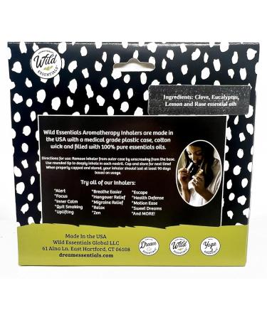 Wild Essentials Smell Training Kit | Nasal Inhalers with Pure Essential Oils | Made in USA | Olfactory Therapy & Aromatherapy for Loss of Smell - Buy Online on GoSupps.com
