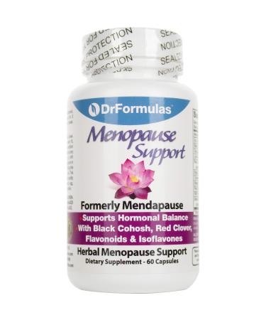 DrFormulas Menopause Supplement, Cream, 60 Count Non-Vegetarian Capsules 60 Count (Pack of 1)