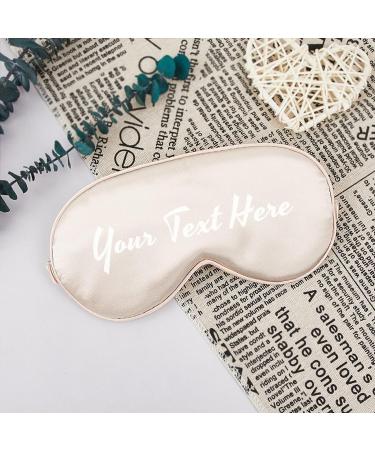 Custom Bridesmaid Sleep Masks Personalized Stain Eye Mask with Any Text Customized Sleep Eye Masks for Bride & Bridesmaids Bachelorette Party Favor Maid of Honor Gift Bridesmaid Gifts Grey - Buy Online on GoSupps.com