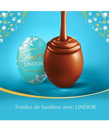 Lindt - Bag of Mini-LINDOR Easter Edition Eggs - Assortment of Milk Dark White and Coconut Chocolates - Ideal for Easter 180g - Buy Online on GoSupps.com