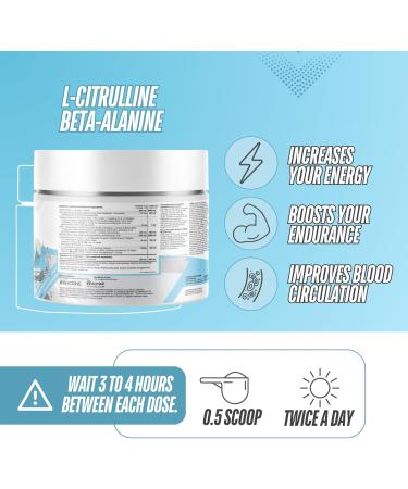 Shop Sante Pre Workout Plus Preworkout Energy Powder 150mg Caffeine Citrulline Beta Alanine Sports Drink Supplement for Men and Women 50 servings - Snow Cone - Buy Online on GoSupps.com