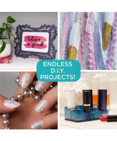 Horizon Group USA 90-Pack Glitter Set - Fine, Chunky, Neon Glitter in Various Shapes for Crafts, Slime, Epoxy, Tumblers - Body Glitter Included - Buy Online on GoSupps.com