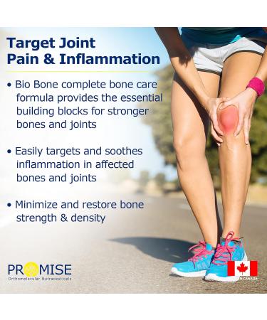 Promise Bio Bone 600ml - Complete Bone Care Formula- Strong Bones and Teeth- Liquid Collagen Calcium Magnesium Vitamin D3 Zinc Boron Silicon- Bone Support Supplement -Tropical Berry Flavor - Buy Online on GoSupps.com