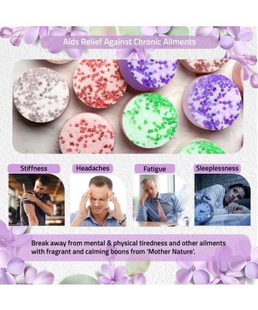 FreshWaft Set of 12 Shower Bombs - Aromatherapy Essential Oils for Home Spa - Shower Steamers Gift Set for Mom and Wife - Buy Online on GoSupps.com