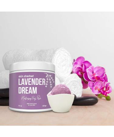 Shop Lavender Dreams Body Polish Salt Scrub - 23oz | Exfoliate & Nourish Your Skin International Shipping Available - Buy Online on GoSupps.com