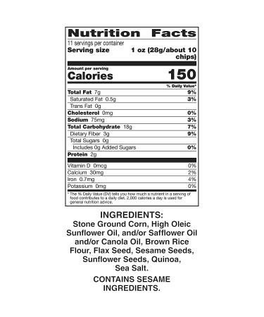 Food Should Taste Good Multigrain Tortilla Chips - Gluten Free 11 oz | Delicious Snack - Buy Online on GoSupps.com