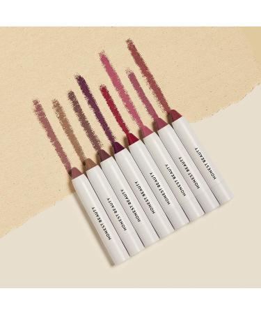 Honest Beauty Lip Crayon in Demi-Matte Fig | Lightweight High-Impact Color with Jojoba Oil & Shea Butter | EWG Certified, Dermatologist Tested, Hypoallergenic & Cruelty-Free | 0.105 oz - Buy Online on GoSupps.com