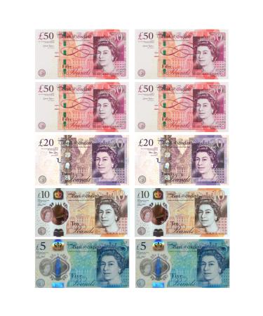  50 20 10 5 Pound Notes Mixed Pre-Cut Edible Money Wafer Rice Paper Cupcake Toppers Cake Decoration x 10 - Buy Online on GoSupps.com