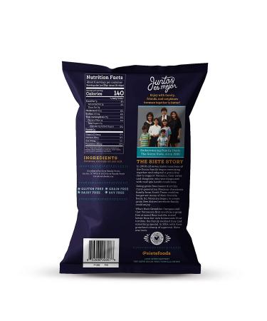 Siete Grain Free Potato Chips | Kettle Cooked | Gluten Free & Vegan Snacks | Non GMO | Sea Salt | 5.5 oz (Pack of 6) - Buy Online on GoSupps.com