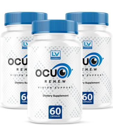 LIVORKA Ocuo Renew Capsules - Pack of 3 - 60 Cpasules - Buy Online on GoSupps.com
