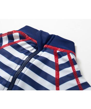 Baby Boys Sunsuit UPF 50+ Sun Protection with Zipper Swimwear and Sun Hat - Captain 18-24 Months - Buy Online on GoSupps.com