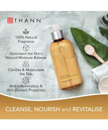 THANN Eden Breeze Aromatherapy Body Wash - Stress Relief & Moisturizing with Jasmine Rose & Bergamot Oils | International Shipping - Buy Online on GoSupps.com