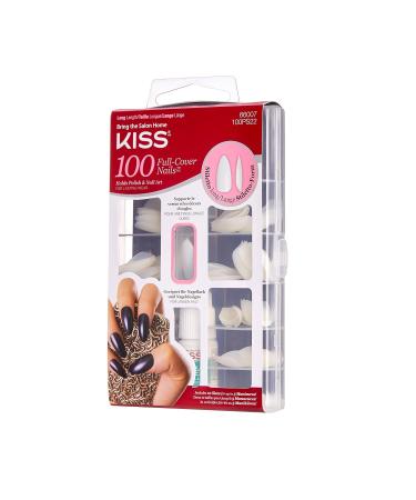 Kiss Long Stiletto Nails - 100 Count: Buy Online for Elegant & Durable Nail Extensions - Buy Online on GoSupps.com
