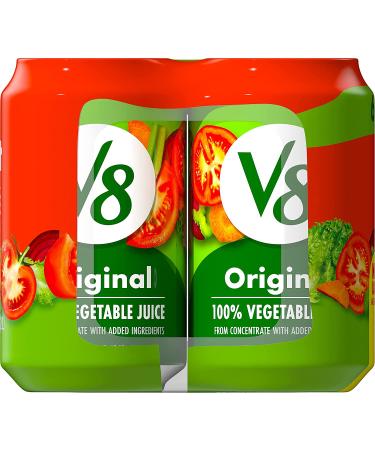 V8 Spicy Hot 100% Vegetable Juice 11.5 oz Can, Pack of 6 - 11.5 Fl Oz Spicy Hot, 6-Pack - Buy Online on GoSupps.com