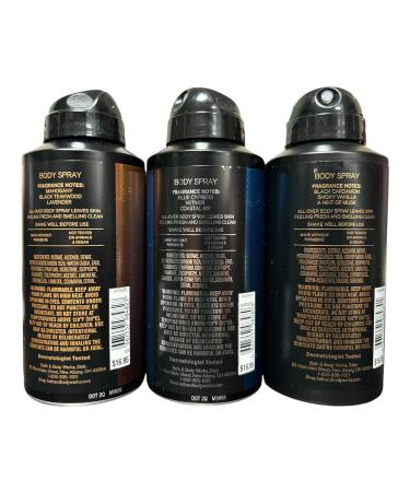 Men's Fragrance Set: Noir Ocean & Mahogany Teakwood 3.7 oz Each - 3 Bottles - Buy Online on GoSupps.com