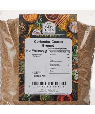 Old India Coriander Coarse Ground 500g - Premium Quality Spice Blend - Buy Online on GoSupps.com