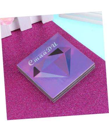 Balacoo 2pcs 9 Eyeshadow Women Eye Shadow Metallic Eye Shadow Palettes Diamond Makeup Palette 1 count (Pack of 1) Purplex2pcs - Buy Online on GoSupps.com