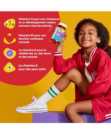 Goli Nutrition Kids Complete Multi Gummis Multivitamin for Kids 80 Vegan Gums Gelatin Free Vegetarian Gluten Free Soy Free Non-GMO - Buy Online on GoSupps.com