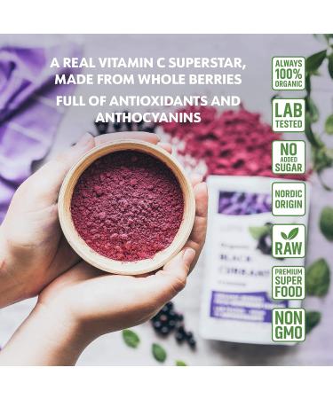 Poudre de cassis bio LOOV labor e partir de cassis entiers 100% baies biologiques lyophilis es et r duites en poudre cultiv es en Europe du Nord sans sucre ajout 113 g - Buy Online on GoSupps.com