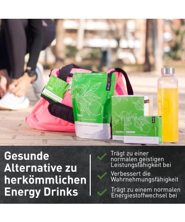 VIT2GO Energy Powder Drink | Caffeine Shot Taurine & Guarana | Energy Booster for Fatigue & Concentration | B Complex Vitamins (30 Sachets) - Buy Online on GoSupps.com