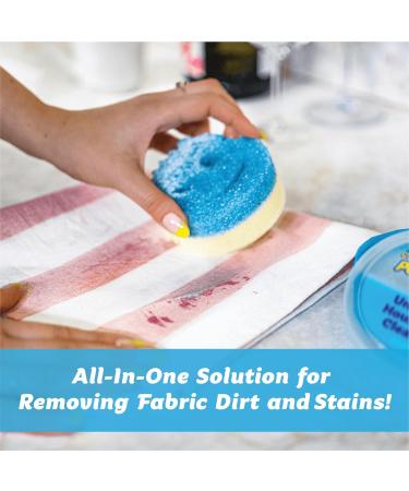 Scrub Daddy Powerase Gel Fabric Stain Remover - Multipurpose Upholstery Cleaner for Fabric & Leather Sofa Furniture & Carpet Stain Remover for Old Stains Mattress Cleaning Incl. Scrub Mommy Sponge 160 g (Pack of 1) - Buy Online on GoSupps.com