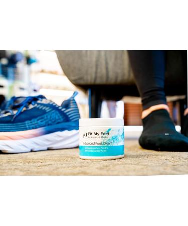 Orthotics Advanced Foot Cream - Heal Dry Skin Cracked Heels & Callouses | Aloe Vera Shea Butter & Safflower Oil | Made in the USA - 4oz - Buy Online on GoSupps.com