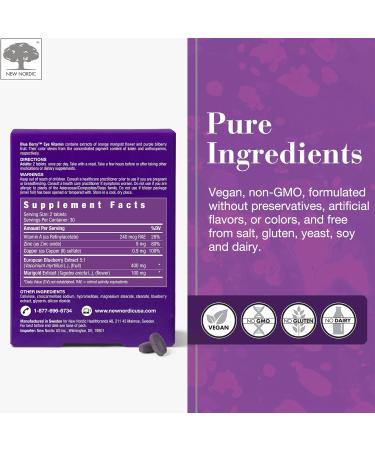 NEW NORDIC Liver & Eye Support Bundle Active Liver Gummies with Milk Thistle Plus Blue Berry Eye Vitamin Tablets - Buy Online on GoSupps.com