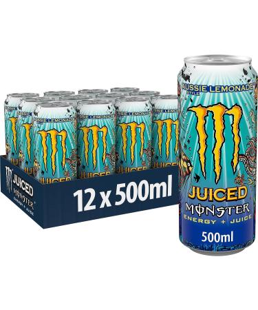 Monster Energy - Juiced Aussie Lemonade - 12x 500ml