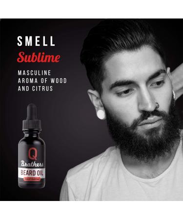 All-Natural Artisan Beard Oil - Conditions Protects Skin & Facial Hair Reduces Itching & Dandruff | International Shipping Available - Buy Online on GoSupps.com