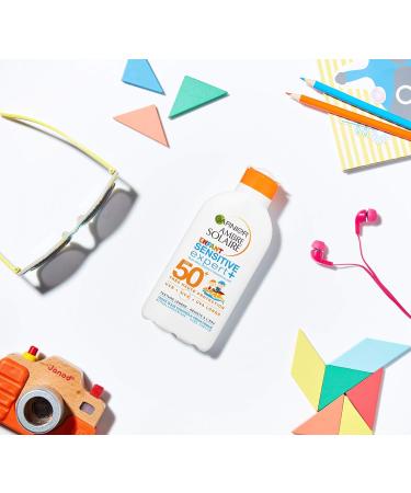 Garnier Ambre Solaire Resisto Children's Milk SPF 50+ 200 ml - Pack of 2 - Buy Online on GoSupps.com