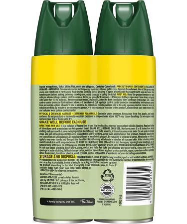 OFF! Deep Woods Insect Repellent Aerosol, Dry, Non-Greasy Formula, Bug Spray with Long Lasting Protection from Mosquitoes, 8 oz (Pack of 2) - Buy Online on GoSupps.com