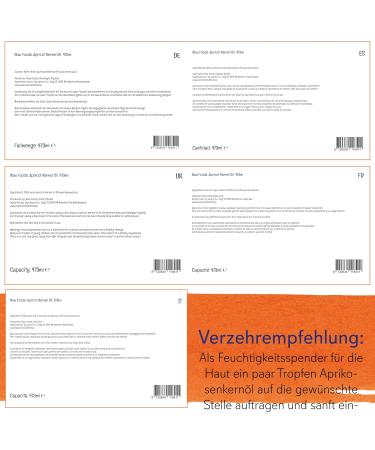 Now Foods Apricot Kernel Oil 473ml - Laboratory Tested Soy Free Vegan Non-GMO - International Shipping Available - Buy Online on GoSupps.com