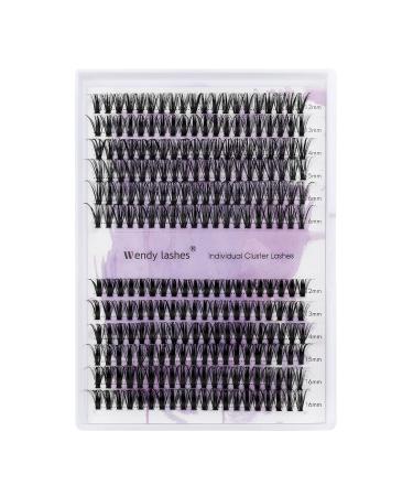 Buy Individual Eyelashes 240 PCs - C Curl Mix 12-16mm DIY Cluster Eyelash Extensions | Perfect for At-Home Use - Buy Online on GoSupps.com