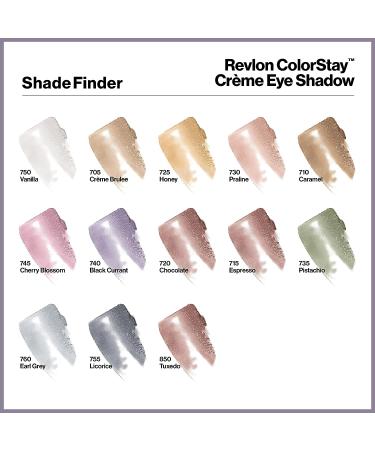 Revlon Colorstay Creme Eye Shadow in Silver Earl Grey - Longwear Matte or Shimmer Makeup with Applicator Brush | 0.18 Ounce (Pack of 1) - Buy Online on GoSupps.com