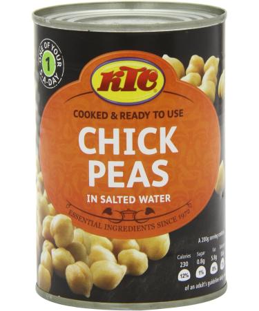 KTC Chick Peas in Salted Water 400g - Buy Online on GoSupps.com