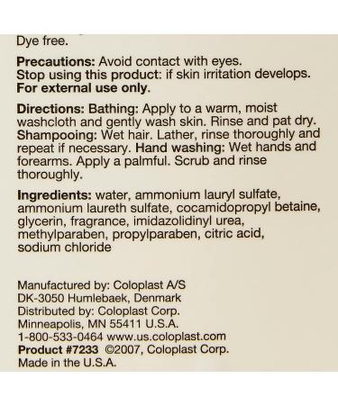 Coloplast Gentle Rain Shampoo & Cleanser 21 oz - Extra Mild Formula - Buy Online on GoSupps.com
