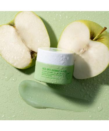 W7 Sweet Dreams Overnight Green Apple Lip Mask - Hydrating Lip Treatment with Vitamin E, Aloe Vera & Grape Seed Oil - 12g (Pack of 1) - Buy Online on GoSupps.com