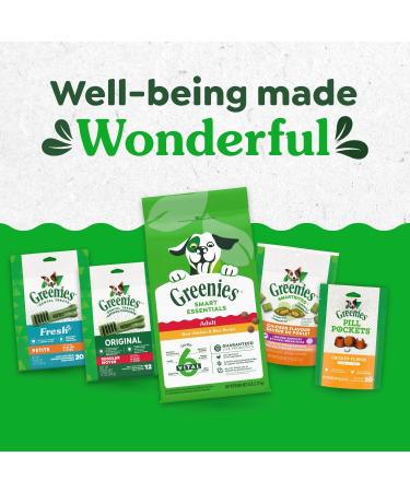 Greenies Smart Essentials Adult Dry Dog Food Real Chicken & Rice Recipe 13.6Kg Bag - Buy Online on GoSupps.com