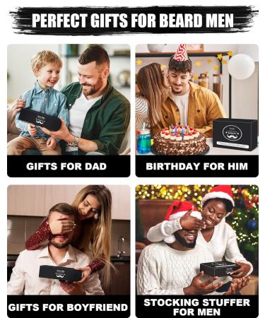 Beard Growth Kit with Roller, Oil, Brush & More - Christmas Gift for Men - Buy Online on GoSupps.com