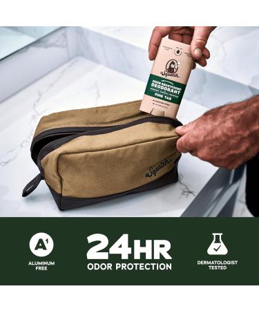 Men's Natural Deodorant - Aluminum-Free Deodorant from Dr. Squatch - Natural Deodorizer - made w/charcoal - Deodorant for Men - Smell fresh with Rainforest Rapids and Wood Barrel Bourbon (2 Pk) Cask in the Canopy - Buy Online on GoSupps.com