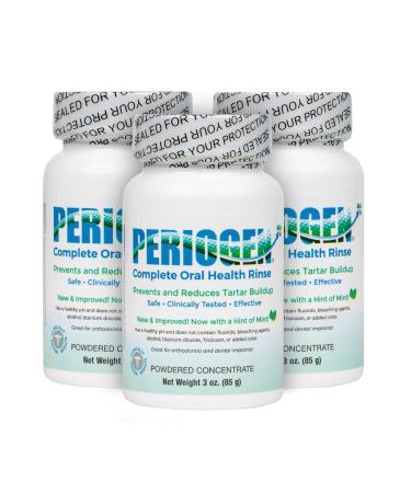 Periogen Complete Oral Health Rinse (Hint of Mint) 3-PK