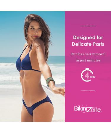 Bikini Zone Hair Removal Treatment Kit - 3 Fl Oz | Gentle and Effective Hair Removal Solution - Buy Online on GoSupps.com