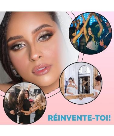 Iconic Colored Contact Lenses - Bronze Monthly Lenses for Natural Light Brown Look | 1 Pair 3-Month Wear - Buy Online on GoSupps.com
