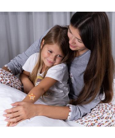 Bioswiss Assorted Food Animal and Character Shaped Bandages - 100 Pack Latex Free Adhesive Bandage for Kids and Adults - Buy Online on GoSupps.com