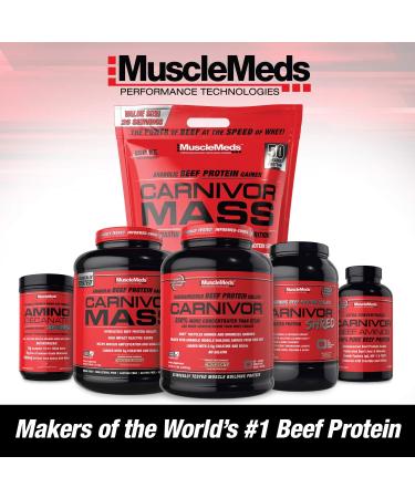 MuscleMeds Carnivor Beef Protein Isolate Powder Cookies & Cream 56 Servings 1680 Gram 59.2 Ounce 3.7 Pound Cookies & Cream 4.01 Pound (Pack of 1) - Buy Online on GoSupps.com