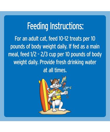 TEMPTATIONS MixUps Surfers' Delight Cat Treats - Crunchy and Soft - 1 Pound (Pack of 1) - Buy Online on GoSupps.com