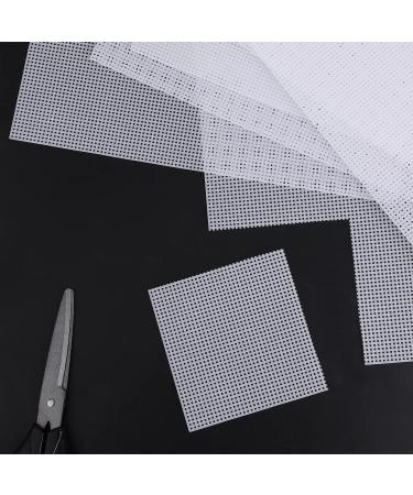 6pcs Clear Plastic Mesh Canvas Sheets for Embroidery & Cross Stitch - 13.1x10.2inch - Buy Online on GoSupps.com
