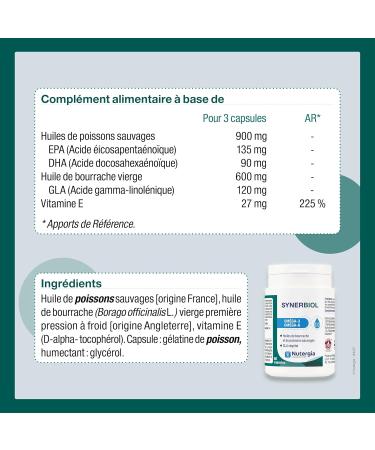 Nutergia Synerbiol 60 capsules - Buy Online on GoSupps.com