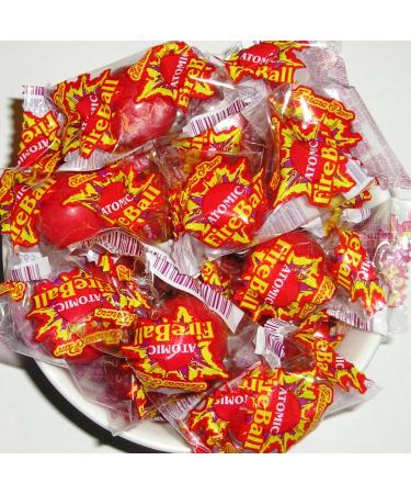 ATOMIC FireBall Candy Jawbreakers Hot 1lb Hot 1 Pound (Pack of 1)